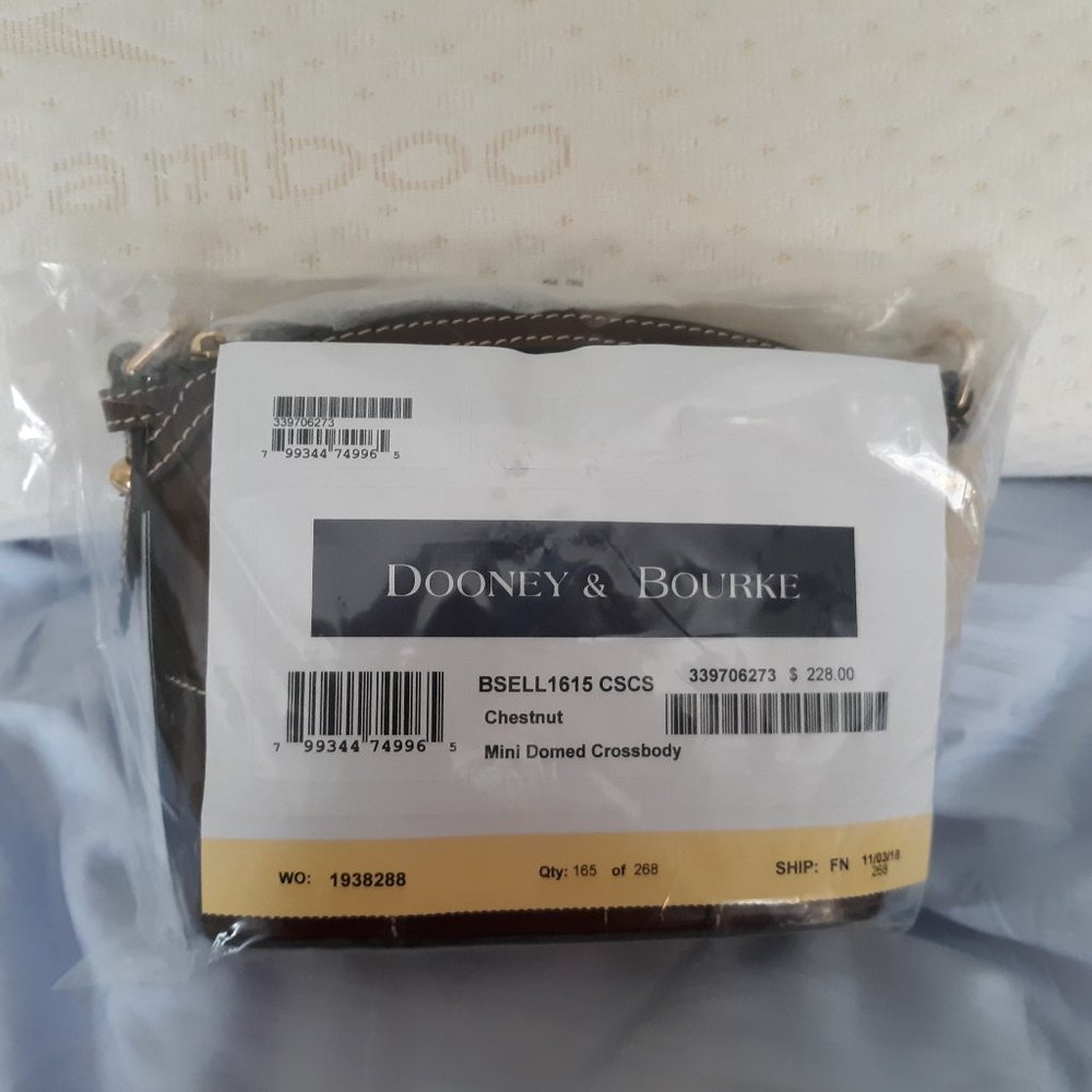 Dooney & Bourke Mini Domed Satchel - Chestnut